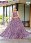 Padmamalini By Chansi Trendz Georgette Gown Suppliers In India